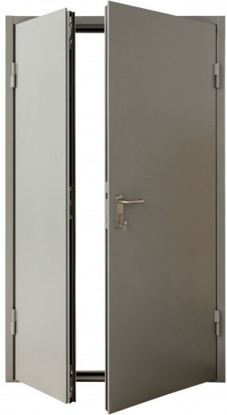 Двустворчатая противопожарная дверь (EI60)