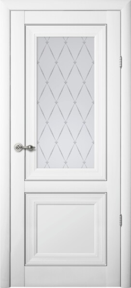 Межкомнатная дверь Albero, Прадо ДО, Белый